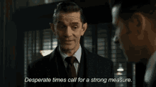 Desperate Times Call For A Strong Measure - Gotham GIF - Desperate Im Desperate Gotham GIFs