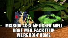 Toy Story Sarge GIF - Toy Story Sarge Mission Accomplished GIFs