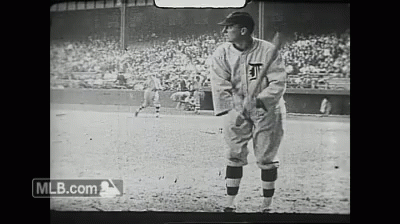 Ty Cobb Detroit Tigers GIF - Ty Cobb Detroit Tigers MLB - Discover & Share  GIFs