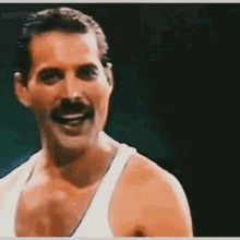 Freddie Mercury Happy GIF - Freddie Mercury Happy Smile GIFs