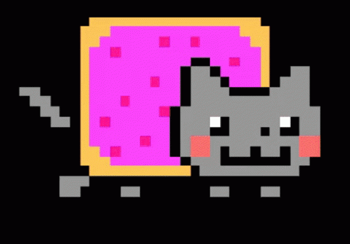 Cat Nyan Cat Gif Cat Nyan Cat Rainbow Discover Share Gifs