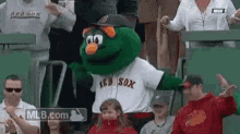 boston red sox wally the green monster dance dancing grooving boston red sox wally the green monster dance dancing grooving