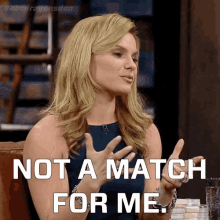 Not Feeling It GIF - Not A Match For Me Nope Swipe Left GIFs