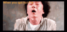 Jackie Chan Kung Fu Legend Drunken Master Spit Hot Fire GIF - Jackie Chan Kung Fu Legend Drunken Master Spit Hot Fire GIFs