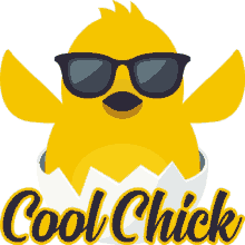 cool chick spring fling joypixels chilling cool