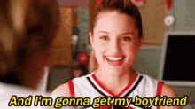 Glee Quinn Fabray GIF - Glee Quinn Fabray And Im Gonna Get My Boyfriend GIFs