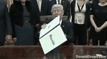 Bitcoin Trump GIF - Bitcoin Trump Donald GIFs