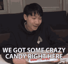 We Got Some Crazy Candy Right Here Awesome Sweets GIF - We Got Some Crazy Candy Right Here Awesome Sweets Call Out GIFs
