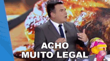 Acho Muito Legal Reinaldo Gottino GIF - Acho Muito Legal Reinaldo Gottino Balanco Geral GIFs