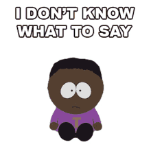 i dont know what to say south park eric cartman token s17e3