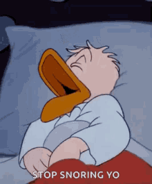 Snoring Donald Duck GIF - Snoring Donald Duck Disney GIFs