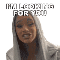 Im Looking For You Cardi B Sticker - Im Looking For You Cardi B Im Searching For You Stickers