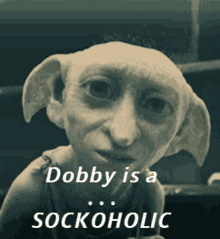 Dobby Harry Potter GIF - Dobby Harry Potter Sockoholic GIFs
