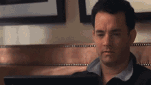 Tom Hanks Youve Got Mail GIF - Tom Hanks Youve Got Mail Pressing Send Button GIFs
