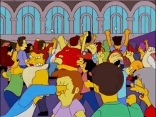 The Simpsons C3p0 GIF - The Simpsons C3p0 Brawl GIFs