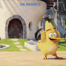 Ok Parrot Dancing GIF - Ok Parrot Dancing Angry Birds GIFs