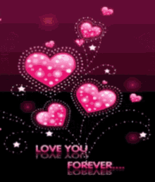 Hearts Love GIF - Hearts Love I Love You Forever GIFs