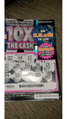 Michigan Lottery Cash GIF - Michigan Lottery Cash Ticket GIFs