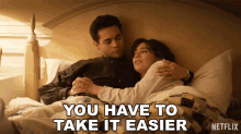 You Have To Take It Easier Ab Quintanilla GIF - You Have To Take It Easier Ab Quintanilla Vangie GIFs