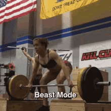 Activate Beast Mode. GIF - Fitness Weight Lifting Killing It GIFs