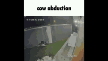 Cow Abduction Alien GIF - Cow Abduction Alien How Did They Do That GIFs