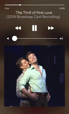 The Thrill Thrill GIF - The Thrill Thrill Christian Borle GIFs