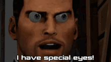 My Brand!!! - Mass Effect GIF - Mass Effect Special Eyes My Brand Contacts GIFs
