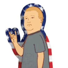 rock sign american flag bobby hill king of the hill quickhoney rock sign american flag bobby hill king of the hill quickhoney