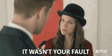 It Wasnt Your Fault Carla Gugino GIF - It Wasnt Your Fault Carla Gugino Olivia Crain GIFs