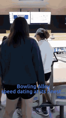 Bowling Alley Speed Dating GIF - Bowling Alley Speed Dating Bowling GIFs