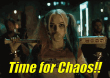Harley Quinn Chaos GIF - Harley Quinn Chaos Bubblegum GIFs