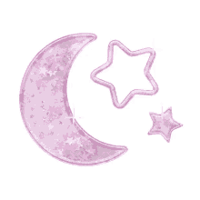 Moon Stars GIF - Moon Stars Pink GIFs