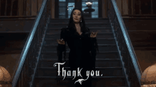 Thank You - Addams Family Values GIF - The Addams Family Morticia Addams GIFs