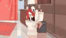 Flush Papyrus GIF - Flush Papyrus Toilet GIFs