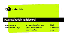 stakefish lido validator proof of stake staking