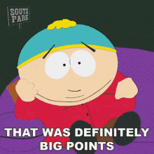 That Was Definitely Big Points Eric Cartman GIF - That Was Definitely Big Points Eric Cartman South Park GIFs