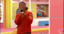 The Fresh Beat Band Shout Makes The Fresh Beats Ice Cream Fall GIF - The Fresh Beat Band Shout Makes The Fresh Beats Ice Cream Fall Trombone GIFs