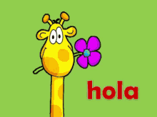 Giraffe Hola GIF - Giraffe Hola GIFs