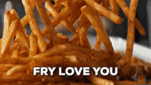 Fry Love You French Fries GIF - Fry Love You French Fries Fries GIFs