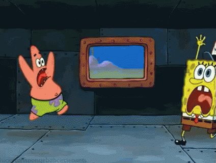 Aaahhh GIF - Spongebob Patrick Panic GIFs