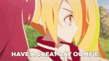 Have A Great Day Oomfie GIF - Have A Great Day Oomfie Saki Nikaido GIFs
