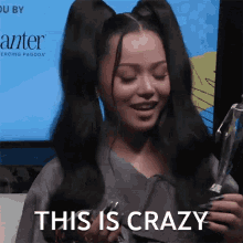 This Is Crazy Bella Poarch GIF - This Is Crazy Bella Poarch Streamys Awards Ceremony GIFs