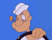 Popeye Crazy GIF - Popeye Crazy Driving GIFs