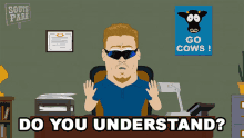 Do You Understand Pc Principal GIF - Do You Understand Pc Principal South Park GIFs