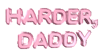 Harder Daddy Brat Sticker - Harder Daddy Harder Brat Stickers