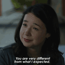 You Are Very Different From What I Expected Marissa Gold GIF - You Are Very Different From What I Expected Marissa Gold The Good Fight GIFs