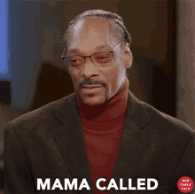 Mama Called Snoop Dogg GIF - Mama Called Snoop Dogg Red Table Talk GIFs