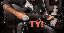 Ty Guitar GIF - Ty Guitar Thank You GIFs