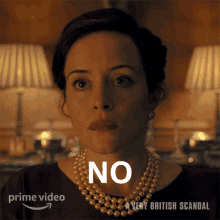 No Margaret Campbell GIF - No Margaret Campbell Claire Foy GIFs
