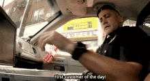 First Customer Of The Day End Of Watch GIF - First Customer Of The Day End Of Watch Jake Gyllenhaal GIFs